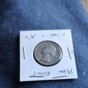 1966 Quarter Coin With An Error